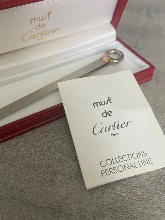 Cartier - segna libro Trinity - Money clip
