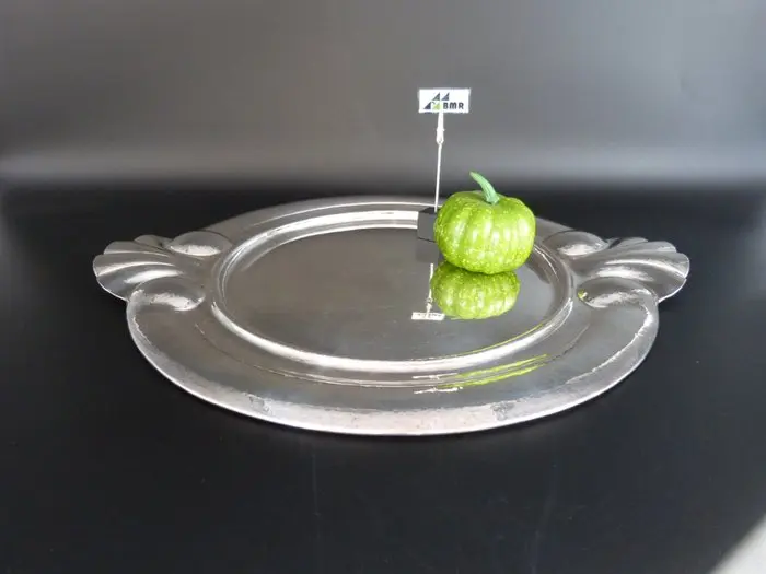 Tray - .925 silver - Shell relief