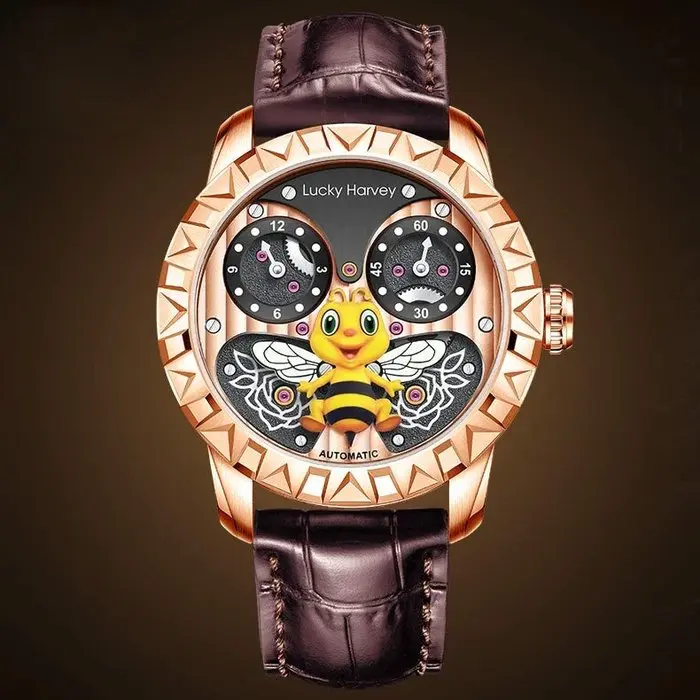 Lucky Harvey - HONEY BEE - Automatic - MOVING WINGS...