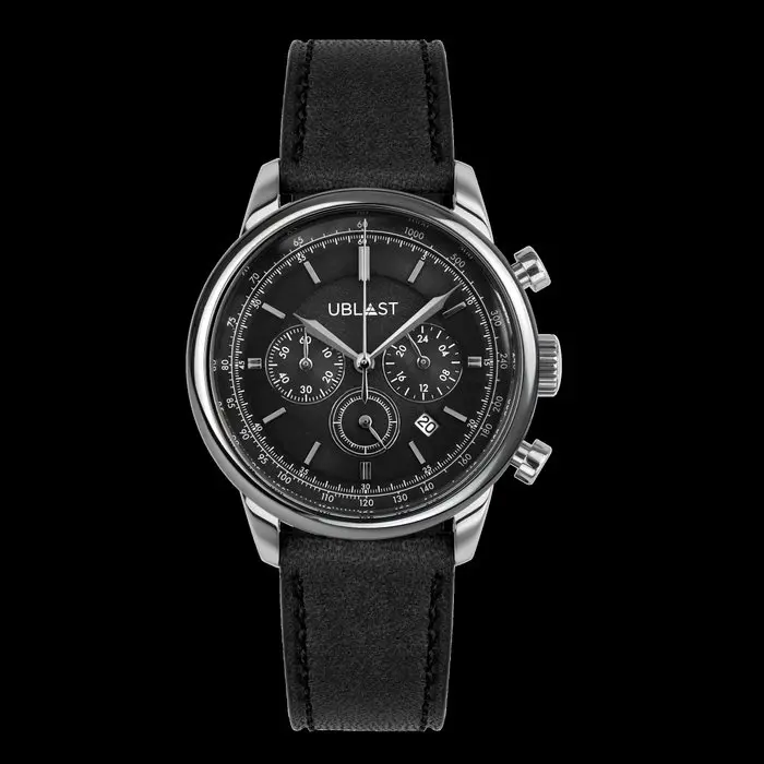 Ublast - Noble Chronograph - Sapphire Glass - REF.UBNOB40BK - Ltd