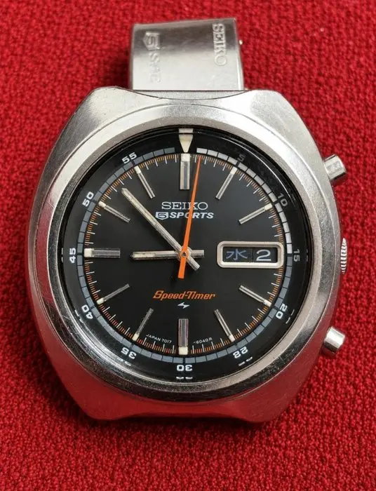 Seiko - Seiko 5 Sports Speed-Timer - No reserve price...