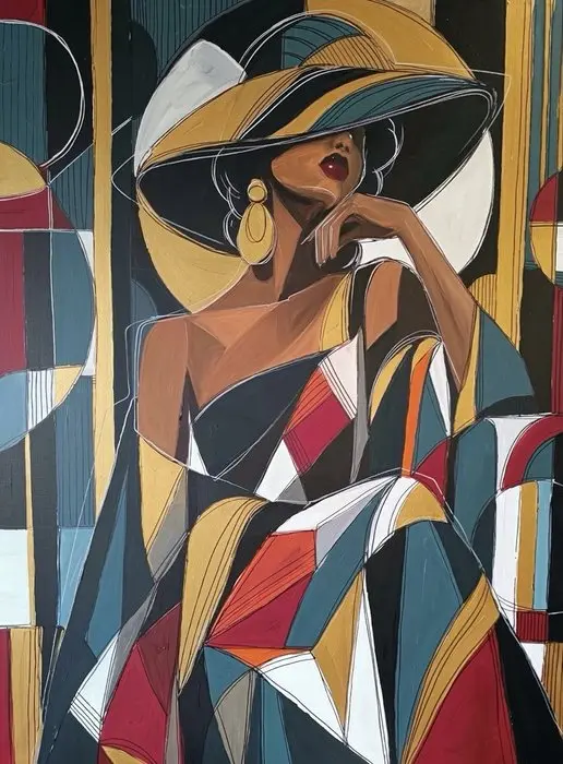 Kiri Aguilera (1982) - XL - Elegancia Art Déco
