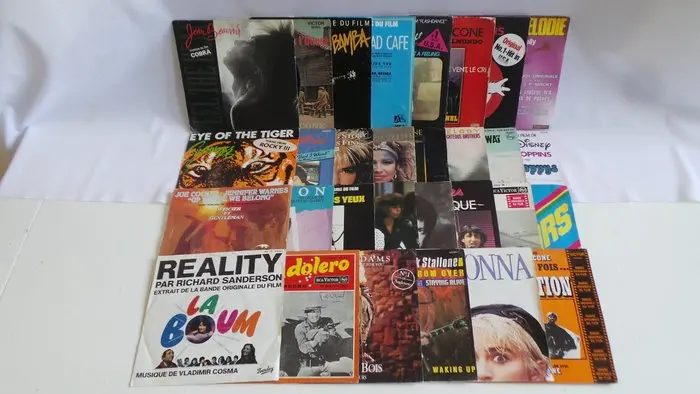 Various Original Soundtracks - 30 x 7" Singles feat