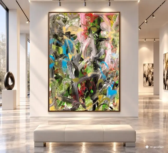 Timo Wedell - Entangled Emotions - XXL - Abstract Klein