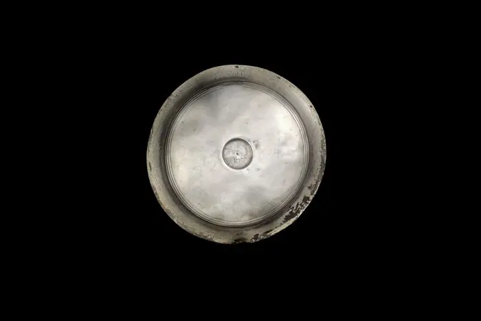 Achaemenid Silver phiale mesomphalos with an aramaic...