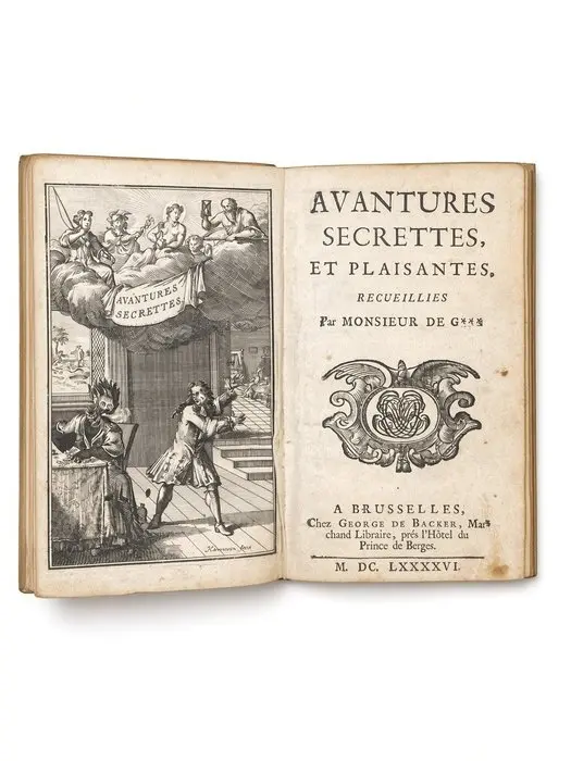 M. de G*** - Avantures Secrettes, et Plaisantes - 1696