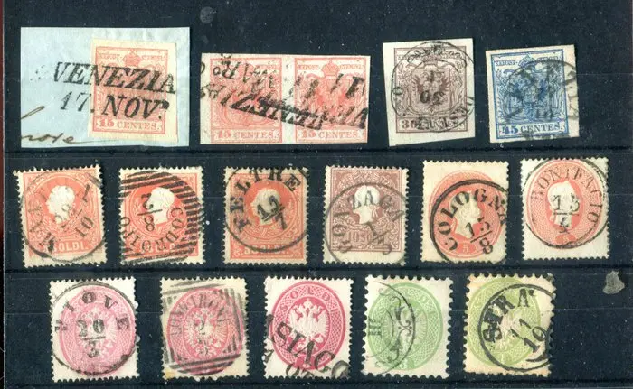 Italian Ancient States - Lombardo Veneto 1850/1864 - A...