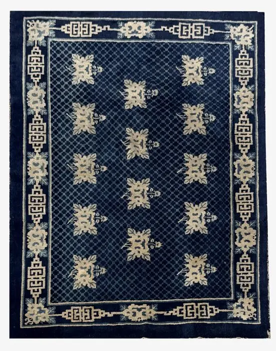 Old Chinese - Rug - 212 cm - 130 cm - Baotou