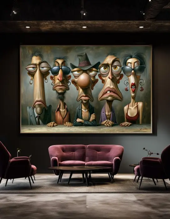 Giancarlo Colombo - GCD Art - "The Scammers #3"