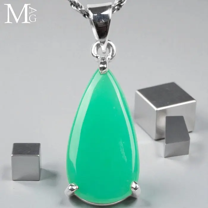 First Quality Green Apple Chrysoprase GEM Chrysoprase...