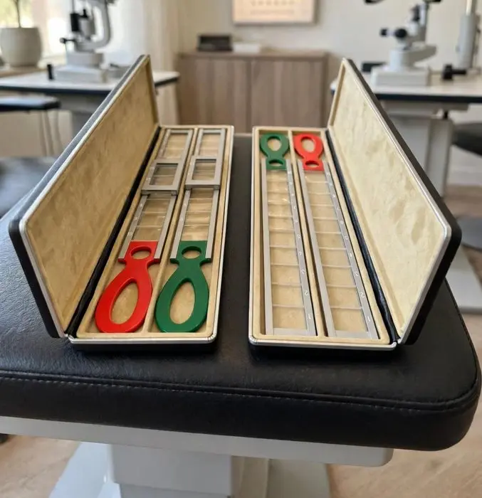 Medical optical instrument - 1970-1980 - Retinoscopy with Custody