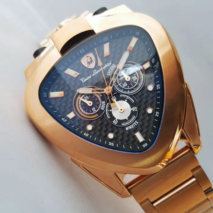 Lamborghini - SPYDER - Bullhead - Chronograph - Gold - New - Men - 2026