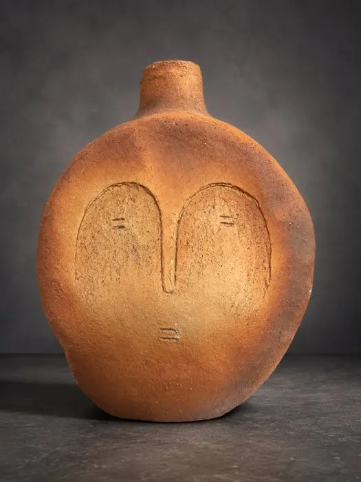 La Tuilerie de Treigny - Jean Michel Folon - Vase - Stoneware - Calabash