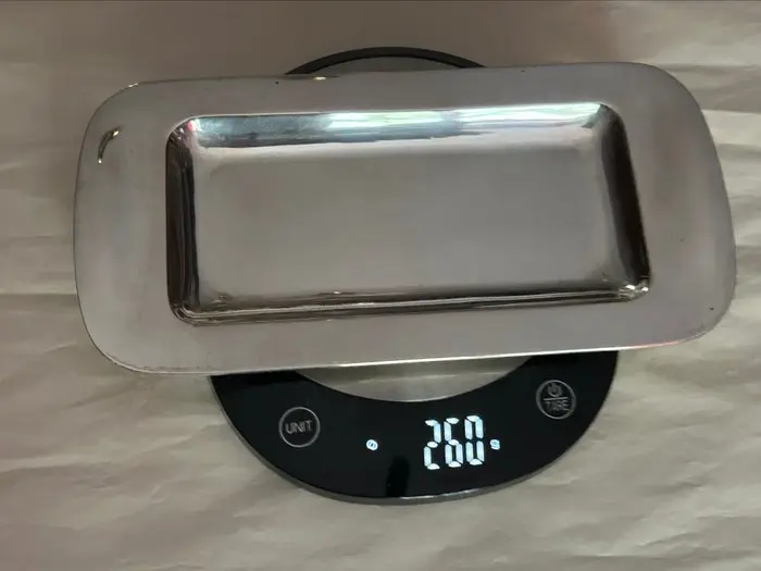 Paccioli - Tray - .800 silver - Elegant valet tray