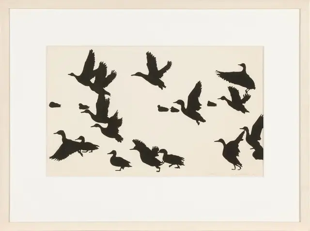 Liz Bachhuber (1953) - Enten (Ducks)
