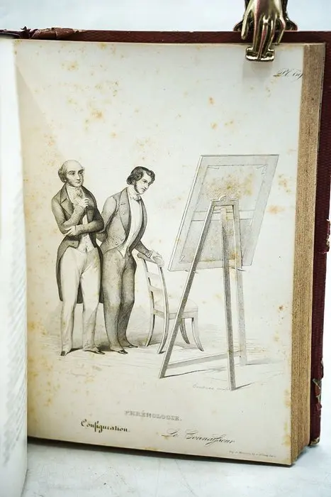 H. Bruyères - La phrénologie. Le geste et la physionomie - 1847