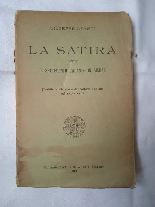 Giuseppe Leanti - La Satira - 1919