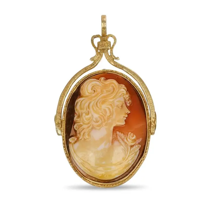 Pendant - 18 kt. Yellow gold