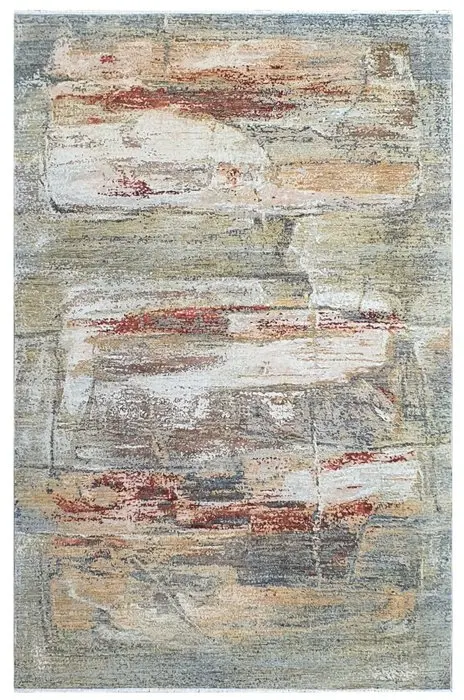 Designer silk rug - Rug - 306 cm - 196 cm