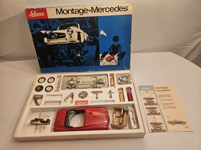Schuco - Toy car Montage-Mercedes 2097 - 1950-1960 - Germany