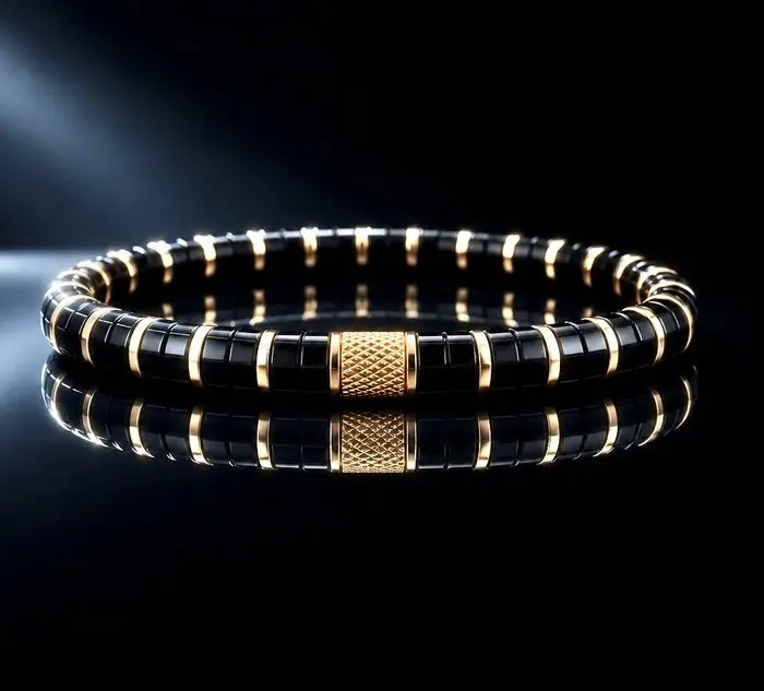 Onyx Stein Stretch - Bracelet