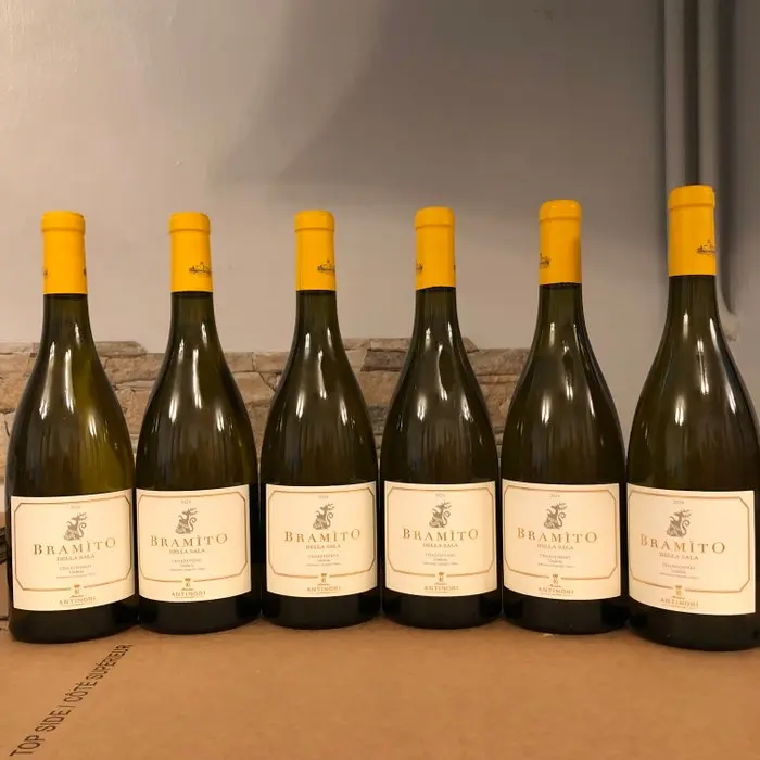 2025 Antinori, Castello della Sala, Chardonnay Bramito - Umbria - 6 Bottiglie (0,75 L)