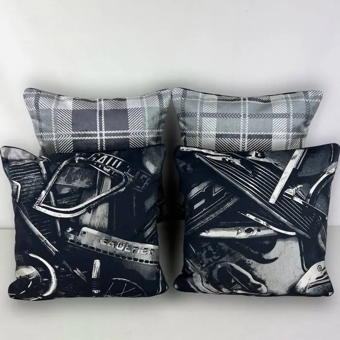 JEAN PAUL GAULTIER -New Set- Two cushions in a set of...
