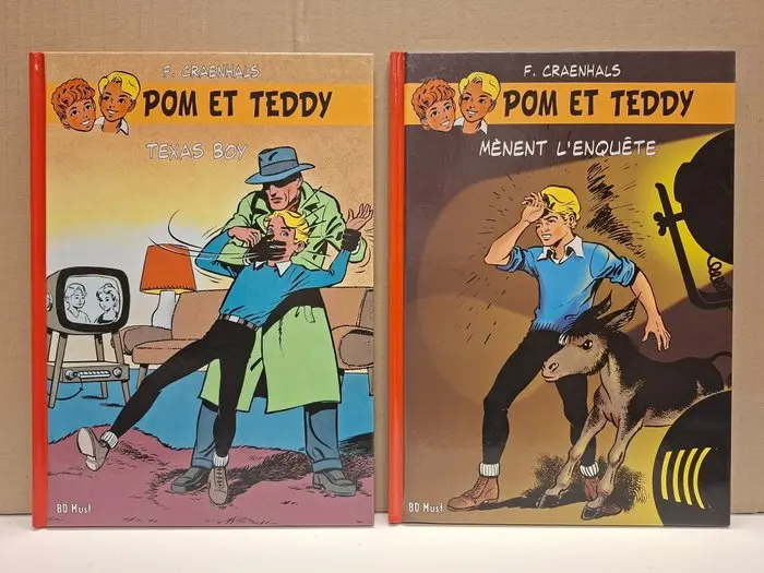 Pom et Teddy T6 + T10 - 2x C - 2 Album - Limited edition - 2012