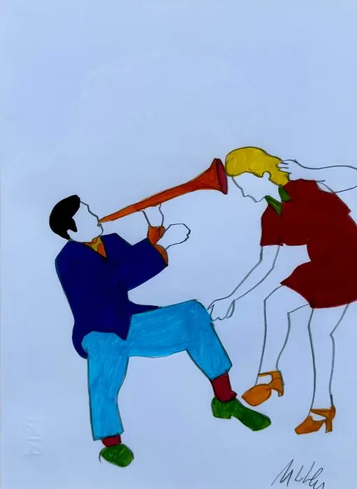 Marco Lodola (1955) - Senza titolo