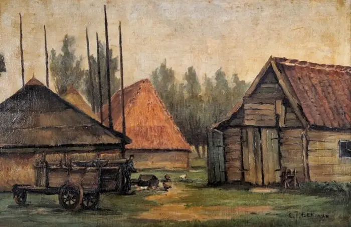 C. J. Eekman (1910-1985) - Boerderij