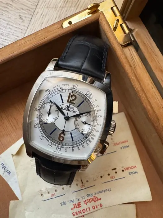 JeanRichard - Grand Tv Screen Chronograph full set - 30016 - Unisex - 2000-2010