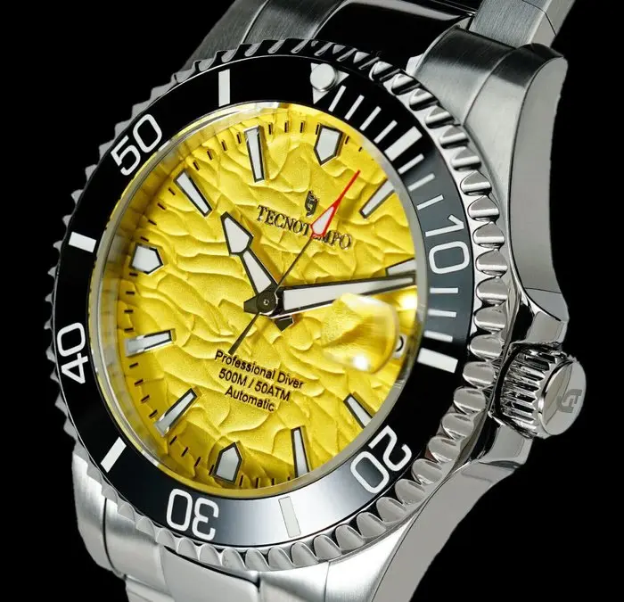Tecnotempo - Automatic Professional Diver 500M / 50ATM...