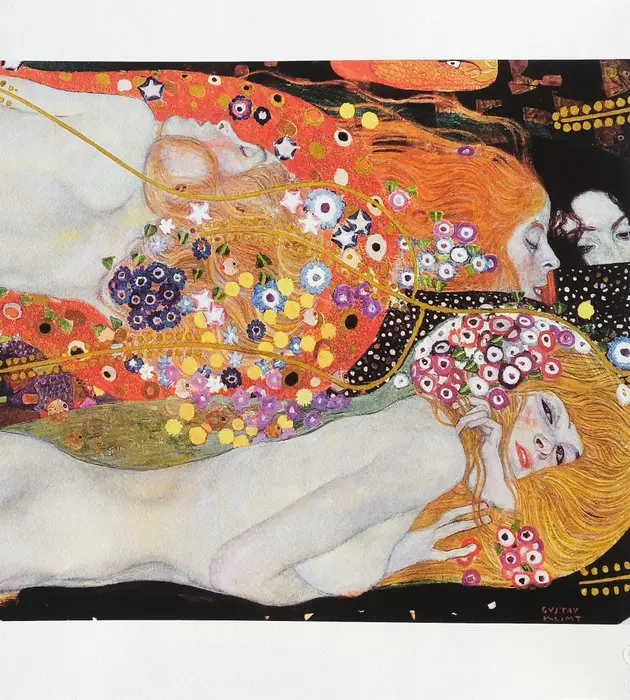 Gustav Klimt (1862–1918) (after) - "Water Serpents II, 1907"