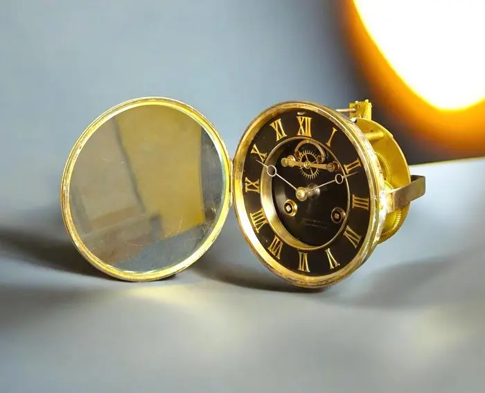 Clock movement - A. Brocot & Delettrez - Brass, Glass, Metal - 1850-1900