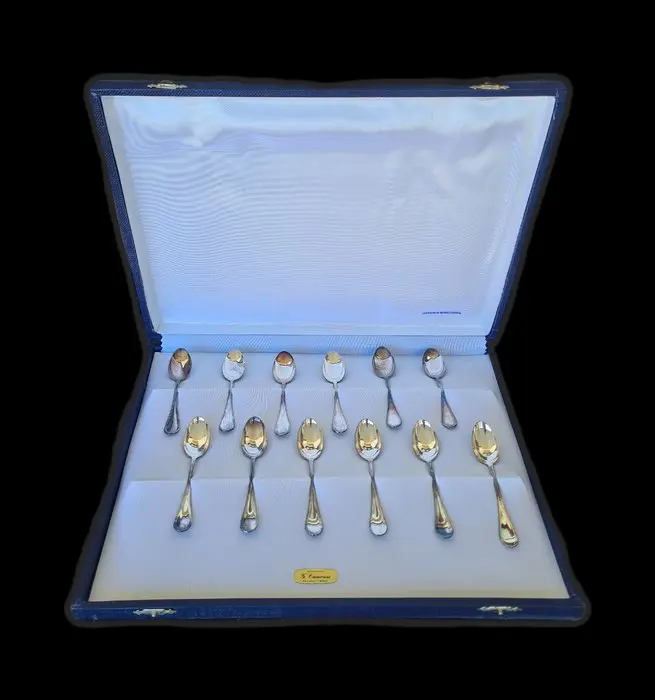 Spoon box (12) - .800 silver