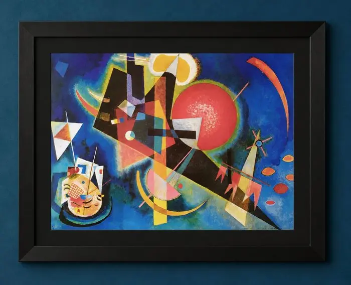 Wassily Kandinsky (1866-1944) (after) - "Im Blau, 1925" - (60x80cm)