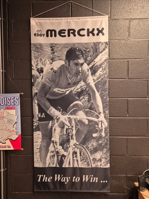 Banner - Banderolle eddy merckx The Way to Win ... - Belgium