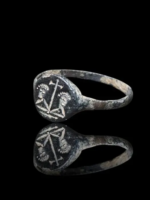 Byzantine Stunning & Rare 2 High priest Seal Ring
