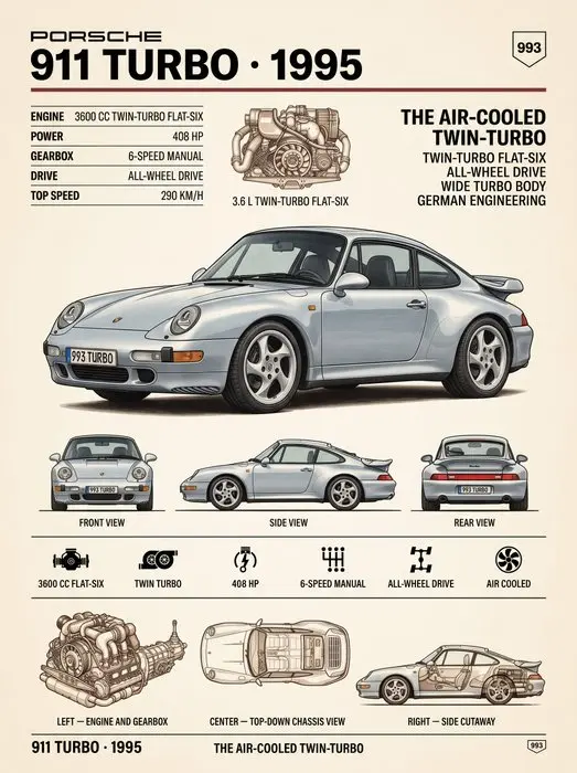 Shmidt.Art - Porsche - Porsche 911 Turbo 1995 - 1990s