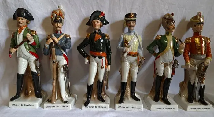 Figure - Soldati napoleonici (6) - Porcelain