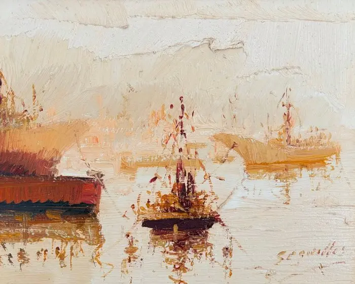 Antonio Segrelles (1946) - Paisaje Marino