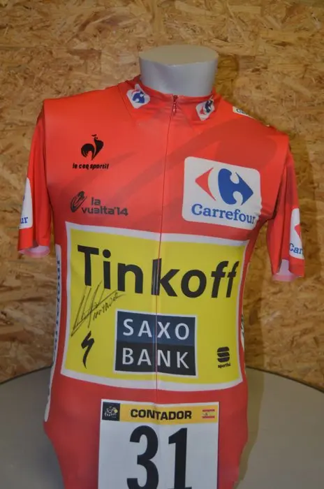 Tinkoff Saxo Bank - Vuelta 2014 - Alberto Contador - 2014 - Cycling jersey