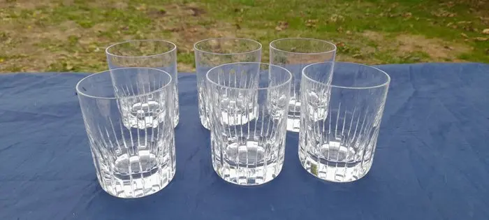 Baccarat - Whisky glass (6) - Rotary - Crystal