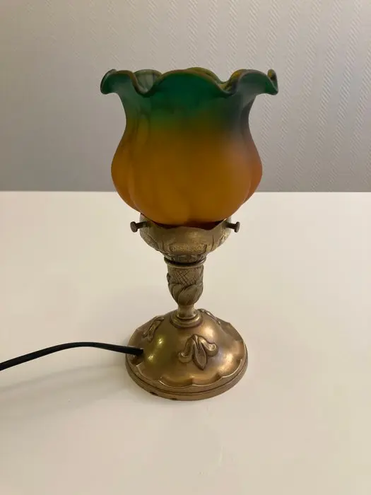 Nightstand - Bronze, Glass - Art Nouveau - France