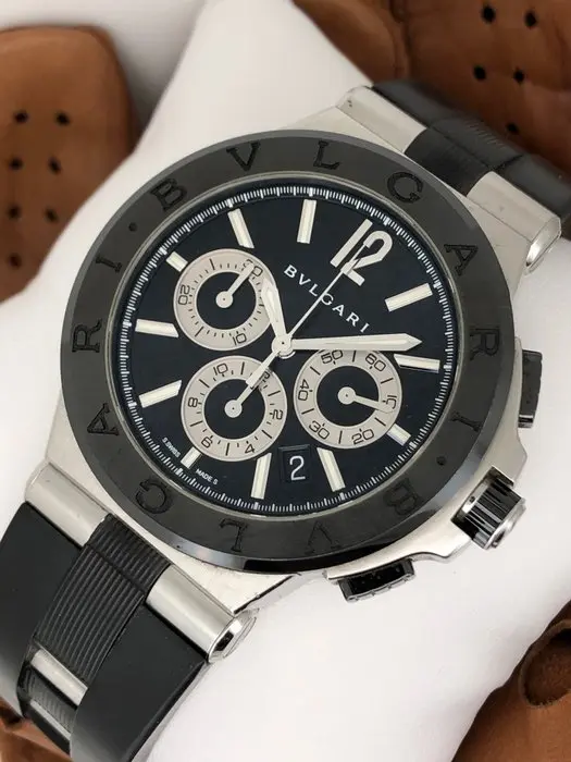Bvlgari - Diagono Ceramic Chronograph Automatic - DG42BSCCH - Men - 2010-2020
