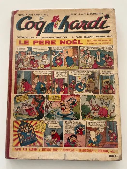 Coq Hardi - Reliure N°2 - 2ème série - 1 Album - First edition - 1951