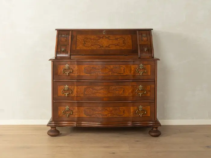 Commode - Burr walnut - Italian Secretary Commode