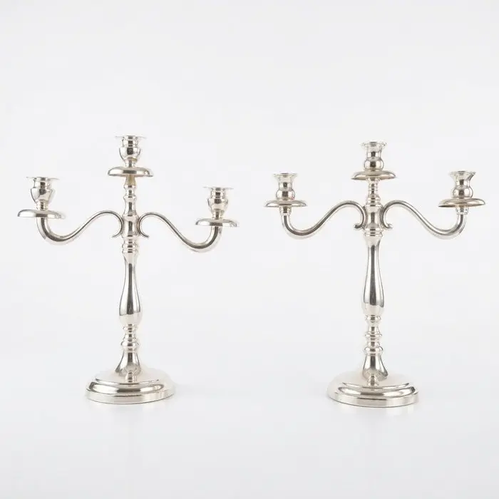 Manifattura italiana - Lavorato a mano - Candelabrum...