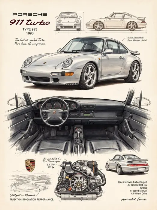 Shmidt.Art - Porsche 911 turbo - 1990s