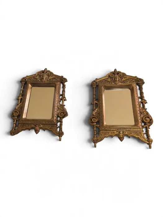 Mirror (2) - Resin - Pair of mirrors Valencia
